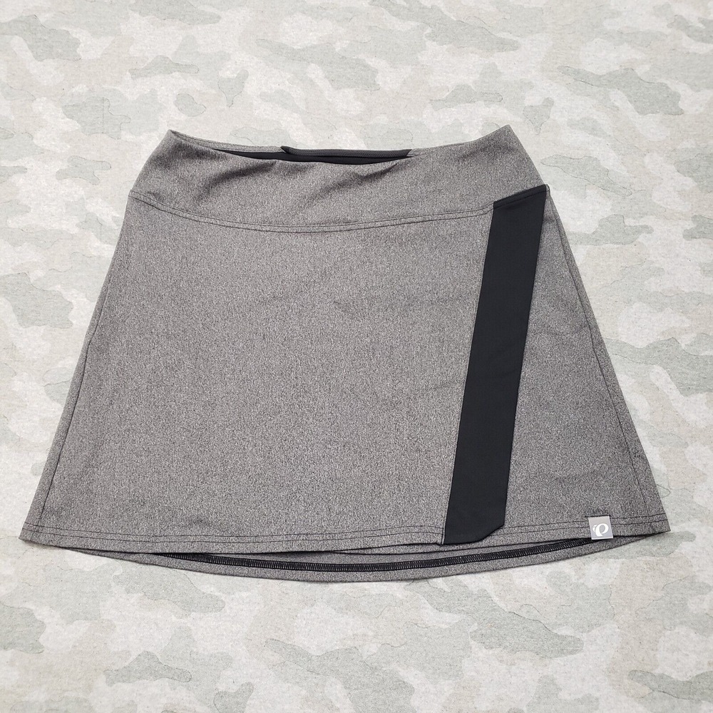 Pearl Izumi Skirt Womens 29 Gray Cycling Lightweight Pull On